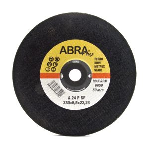 Disco abrasivo rinforzato da sbavo