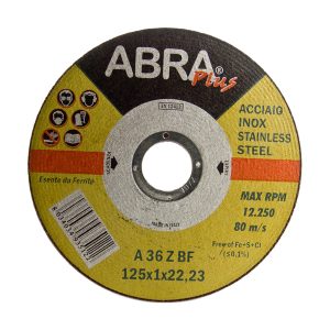 Disco abrasivo rinforzato da taglio
