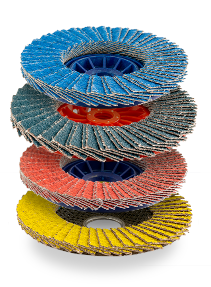 Customizable flap discs ICOMEC Italy